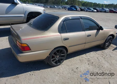 1995 Toyota Corolla Le/Dx from USA, damaged, VIN 1NXAE09B7SZ298502